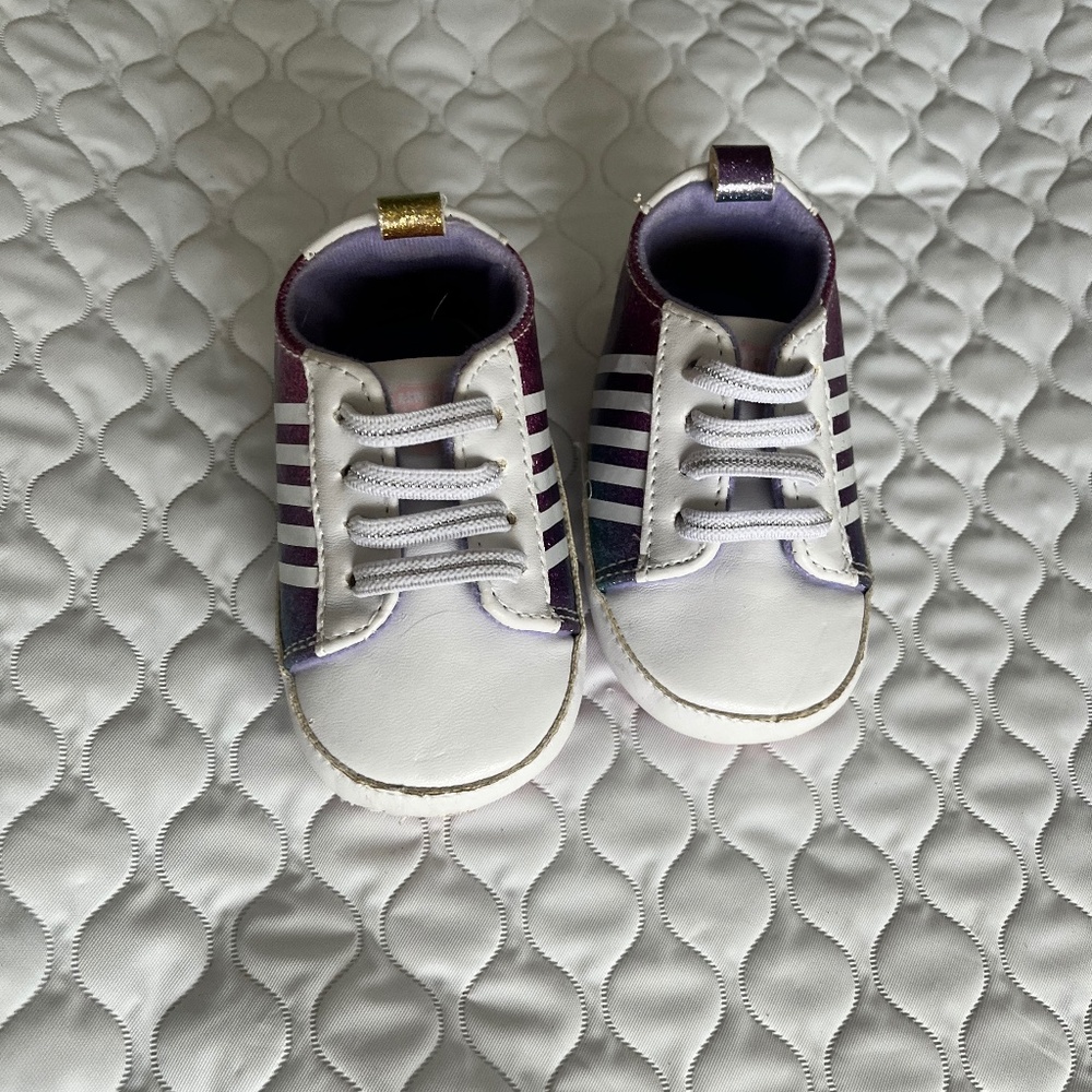 Glittery K Swiss Sneakers - Size 2